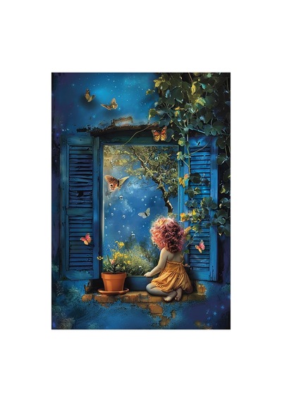 Puzzle - Mavi Gece / 500 Parça Puzzle, 3639