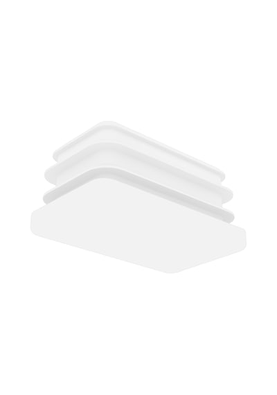 Cateksss 30x60 Mm Profil İçin Kademeli İçe Geçme Profil Tapası, Profil Kapak, Profil Tapa Beyaz - 16 Lı Paket