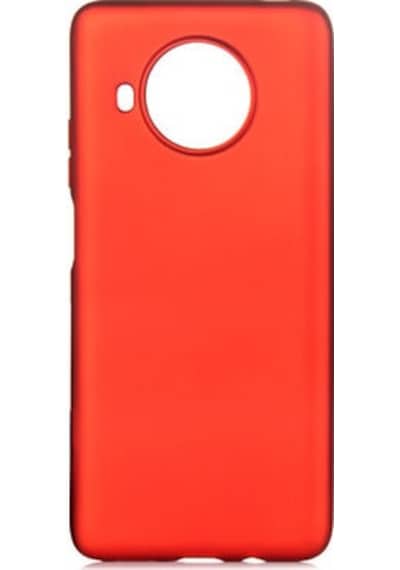 Redmi Note 9 Pro 5g Kılıf Esnek Yapılı İnce Slim Silikon Kapak Ryc/premier Kirmizi