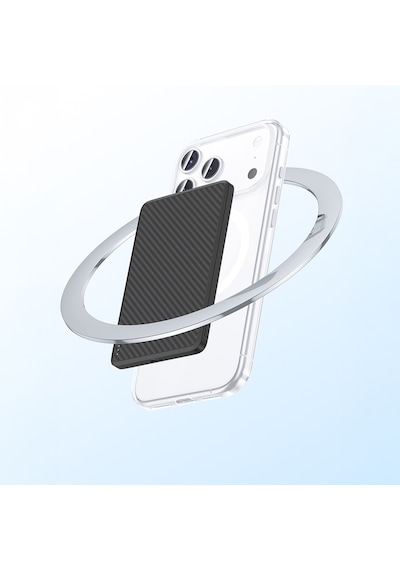 Apple Uyumlu iPhone 17 Pro Kılıf M-safe Şarj Özellikli Benks Crystal Serisi Sert Pc Şeffaf Kapak