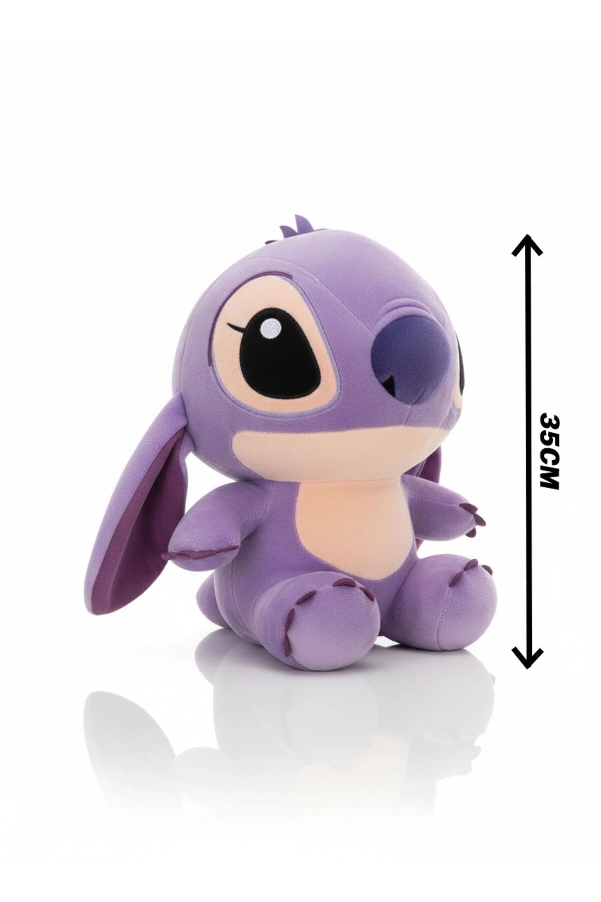 Stitch Peluş Oyuncak 35 Cm - Sevimli & Karakter & Yeni Açık Mor
