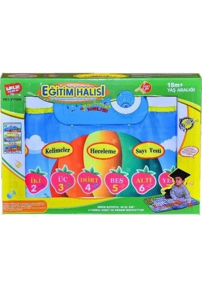Birlik Toys Eğitici Ve Öğretici Eğlenceli Oyun Halısı Oyun Seti