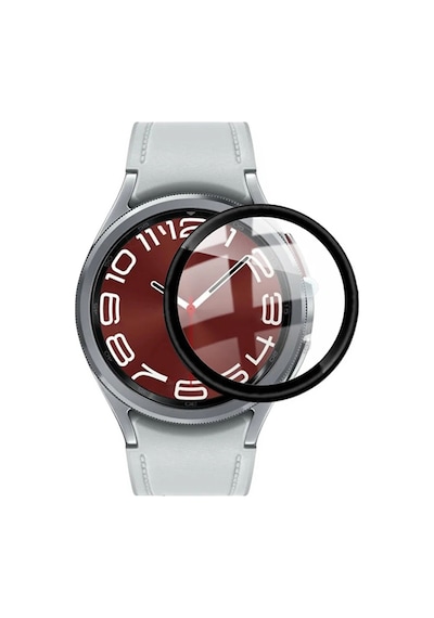 Samsung Galaxy Uyumlu Watch6 44mm Tam Kaplayan 3d Pet Film Siyah Al3385