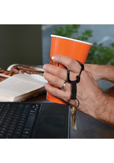 Nite Ize Slidelock Karabina Keyring Anahtarlık Siyah