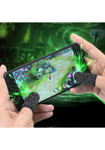 3 Çift Pubg Mobile Oyun Yıkanabilir Ter Önleyici Parmak Eldiven