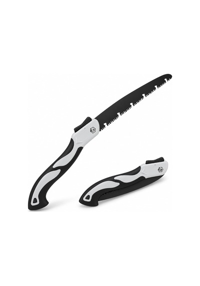 Tr Katlanabilir Budama Testeresi, 25 Cm Bıçaklı Kamp Testeresi, Kilitli Ergonomik Saplı El Testeresi, Ağaç Dal Odu