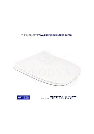 Fiesta Soft Yavaş Kapanır Klozet Kapağı