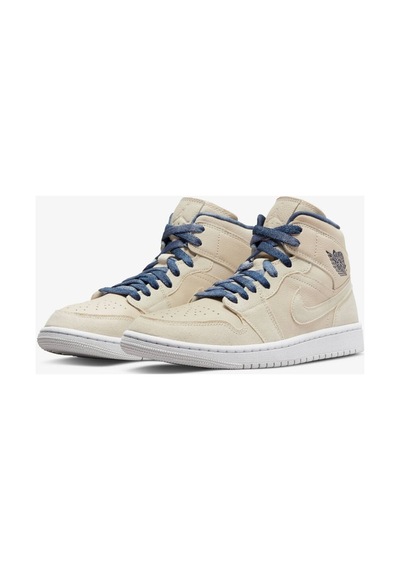 Nike Air Jordan 1 Mid Se Unisex Limited Sneaker Sanddrift/sail-midnight Navy Sanddrift/sail-midnight Navy Nike Air Jordan 1 Mid Se Unisex Limited Sneaker Sanddrift/sail-midnight Navy Sanddrift/sail-midnight Navy
