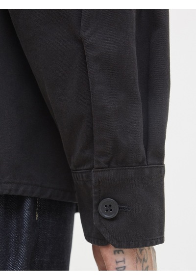 Jack & Jones Jack Jones Erkek Tek Cepli Uzun Kollu Gömlek 12279575 Siyah