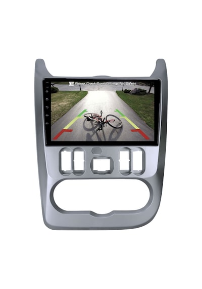 Dacia Logan Araç Multimedya Android Ekran Carplay Navigasyon Double Teyp 4+64 9" 09-12 Silver Blueway