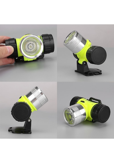 Dalgıç Kafa Feneri Su Geçirmez Sualtı Dalış Kafa Led Lamba