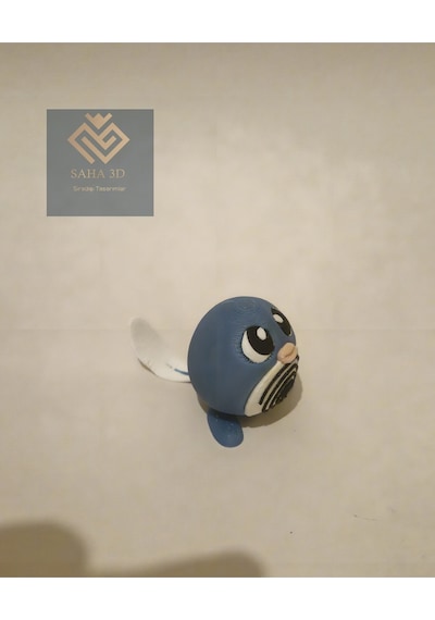 Poliwag Pokemon Figür 3.5 Cm