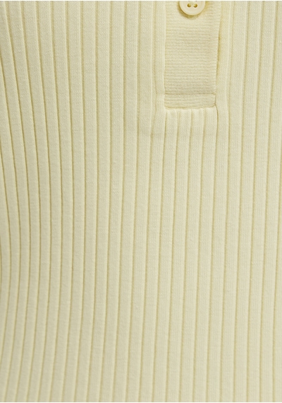 Mavi - Sarı Polo Tişört 1613120-71305 Sarı