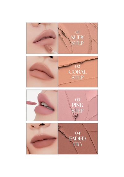 Renkli Dudak Bazı&tint Tie Up Cover Tint 07 Peach Step Çok Renkli