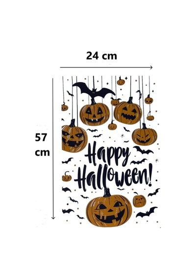 River World Duvarlar İçin Sticker Teması Hallowen Balkabaklı