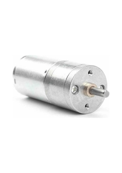 12v 620rpm Jga25-370 Redüktörlü Dc Motor Metal Dişli Yüksek Tork Kuvvet 25mm Robot Oyuncak