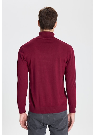 AC&Co / Altınyıldız Classics Erkek Bordo Standart Fit Normal Kesim Tam Balıkçı Yaka Triko Kazak Bordo AC&Co / Altınyıldız Classics Erkek Bordo Standart Fit Normal Kesim Tam Balıkçı Yaka Triko Kazak Bordo