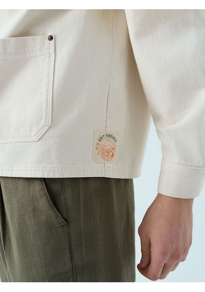 Loft Oversize Erkek Gömlek U.kol Lf2039632 Q1.v1 Denim