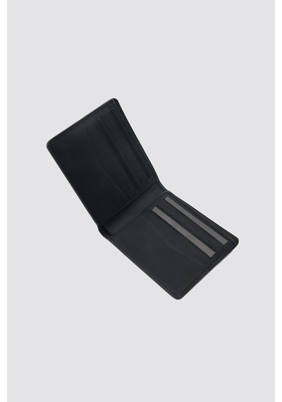 D's Damat Ds Damat Siyah Deri Cüzdan 8HC591ORTKC01 Siyah