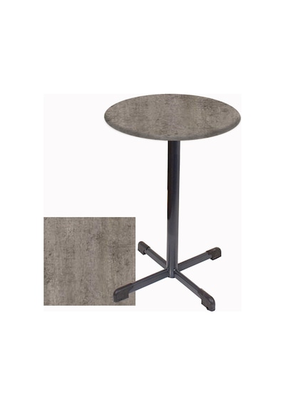 Bistro Masa Halley - Werzalit, Wermodin Ve Allzalit Tabla 70 Cm Çap - Kahve Oxid Çok Renkli Bistro Masa Halley - Werzalit, Wermodin Ve Allzalit Tabla 70 Cm Çap - Kahve Oxid Çok Renkli
