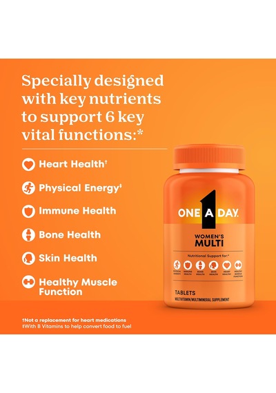 One A Day Women's Complete Multivitamin 200 Tablet Orijinal Usa Menşeii Dmmedicineden