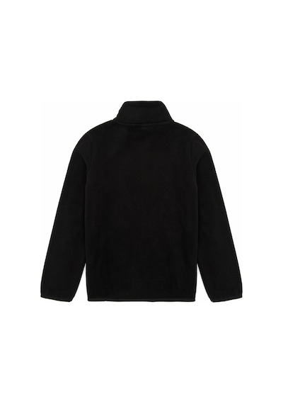 U.S. Polo Assn. Erkek Çocuk Siyah Fermuarlı Sweatshirt 50313853-VR046