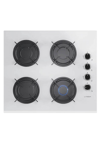 Lanova Mano 2106TW01 - G16400-202 - 3220W6 Beyaz Cam Ankastre Set