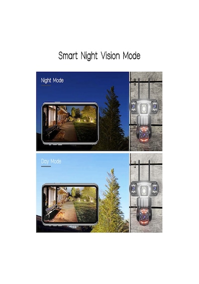 O-kam 6030 3mp+3mp+3mp 9mp Wi-fi 3 Lens Alert Ptz