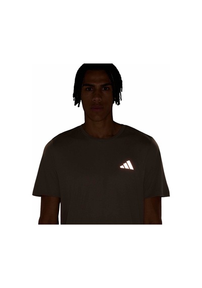 Adidas Erkek T-shirt Run Ess Tee M Kf5311 Bej