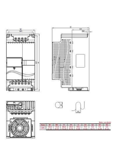 Delta Vfd075e43a Trifaze 7,5 Kw 380vac Beslemeli Inverter Motor Sürücü