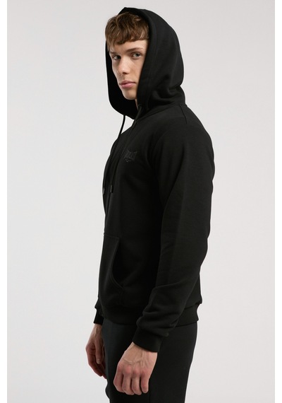 Everlast Ever Essentials Regular Siyah Erkek Kapüşonlu Full Zip Sweatshirt Siyah