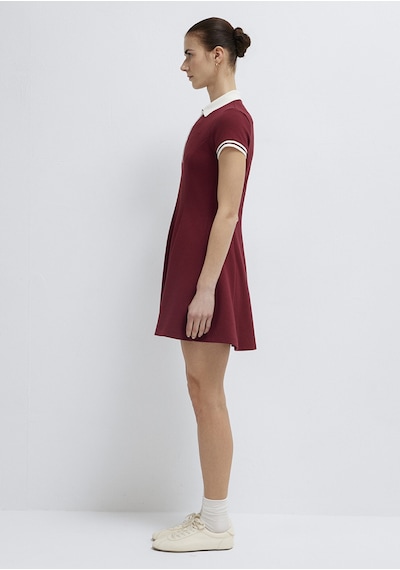 Mavi - Kırmızı Mini Elbise 1310903-85633