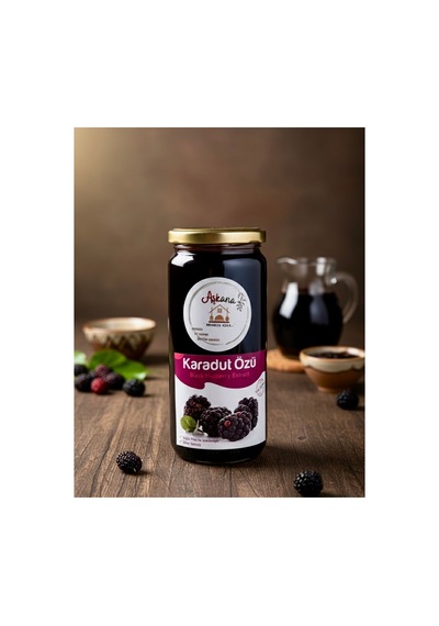 Katkısız Karadut Özü 640 G, Şekersiz,soğuk Pres İle Yoğunlaştırılmış %100 Karadut