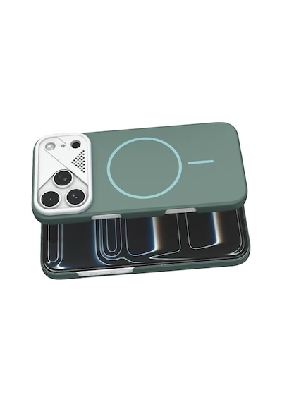 Mey İthalat iPhone Uyumlu 17 Pro Max Export Magsafe Kapak - Turkuaz