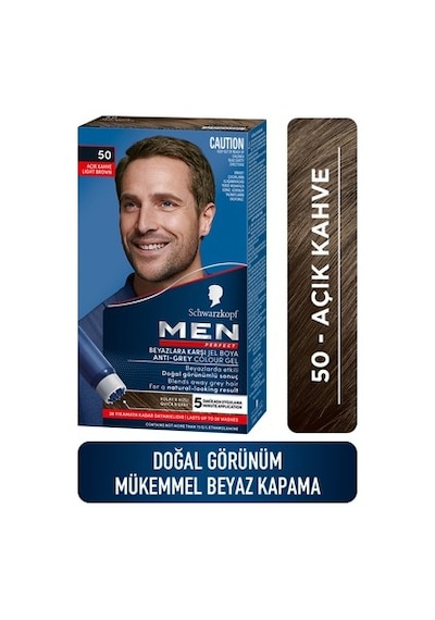 Schwarzkopf Men Perfect Beyazlara Karşı Jel Boya 50 Açık