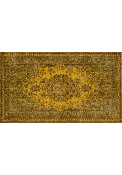 Klasik Modern Vintage Eskitme El Dokuma Halı 165 X 280 Cm