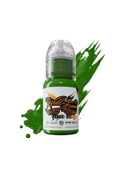 Everglades Green - World Famous Ink Dövme Boyası - 1/2oz/15ml