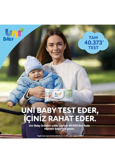 Uni Baby Islak Havlu Mendil İlk Adım 52 Yaprak 24 Lü Set 8pk 3 24'lü Set