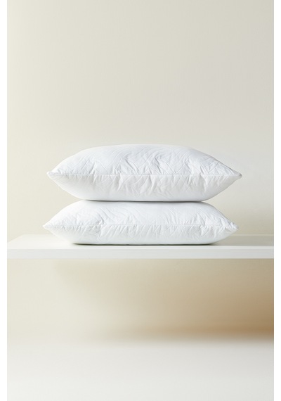 Ocean Home Textile 2'li 900 Gr Kapitoneli Silikon Yastık Seti 50 X 70 Cm Beyaz