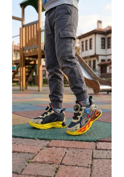 Vojo Kids Ortopedik Taban Kahraman Sneaker Spor Ayakkabı 267800001902 14 Bej