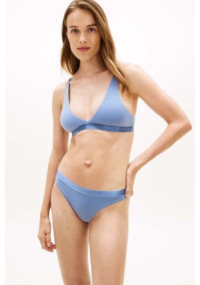 Tommy Hilfiger Kadın Külot Uw0uw06260c2b Mavi