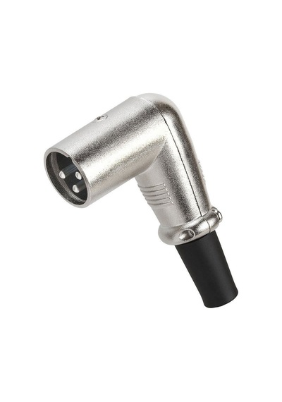 90 Derece 3 Pin XLR Erkek Lehim Tipi Ses Mikrofon Hoparlör Konnek