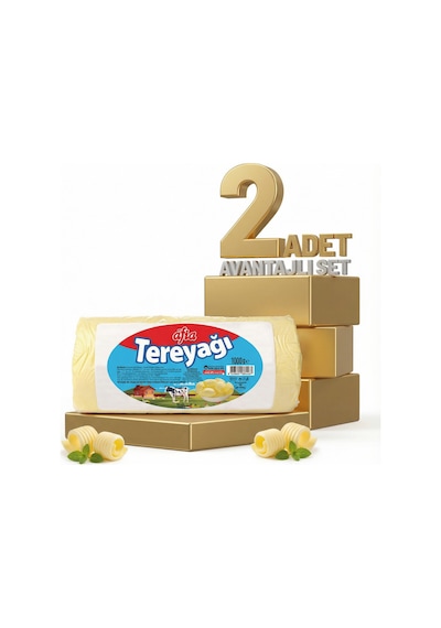 Afia Tereyağ 2x1 Kg