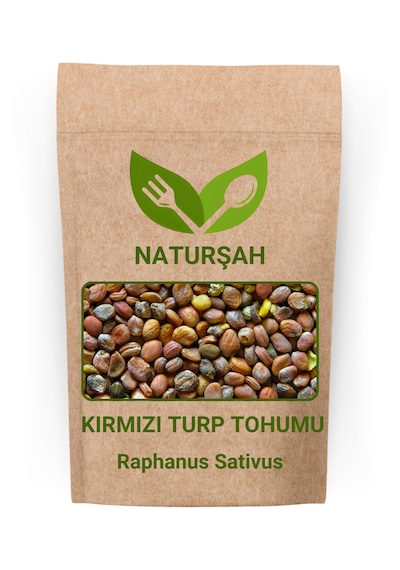 Naturşah Kırmızı Turp Tohumu 250 Gr / Raphanus Sativus
