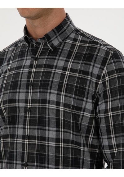 Pierre Cardin Erkek Siyah Gömlek Desenli 50316748-vr046 Siyah
