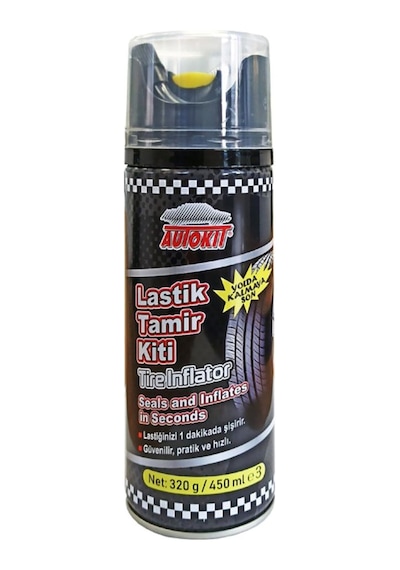 Autokit Lastik Tamir Kiti 450 Ml 2 Adet