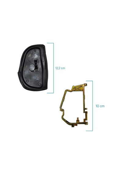 Mercedes W210, W140 İçin Katlanır Ayna Demiri Ve Lastiği Sağ