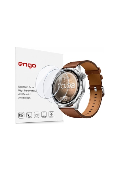 Honor Watch 6 İle Uyumlu Ekran Koruyucu Nano Parlak 2 Adet -