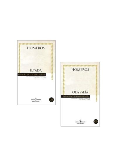 Homeros - 2'li Dev Eser Ilyada Ve Odysseia Hasan Ali Yücel Klasikleri