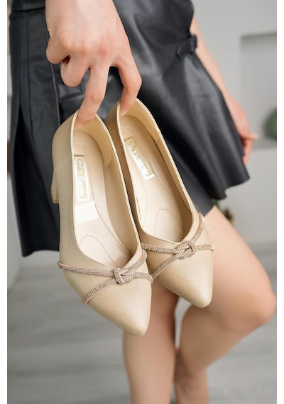 Nesil Shoes Desca 625 Ten Nova Topuklu Kadın Ayakkabı-ten Nova Ten Nova